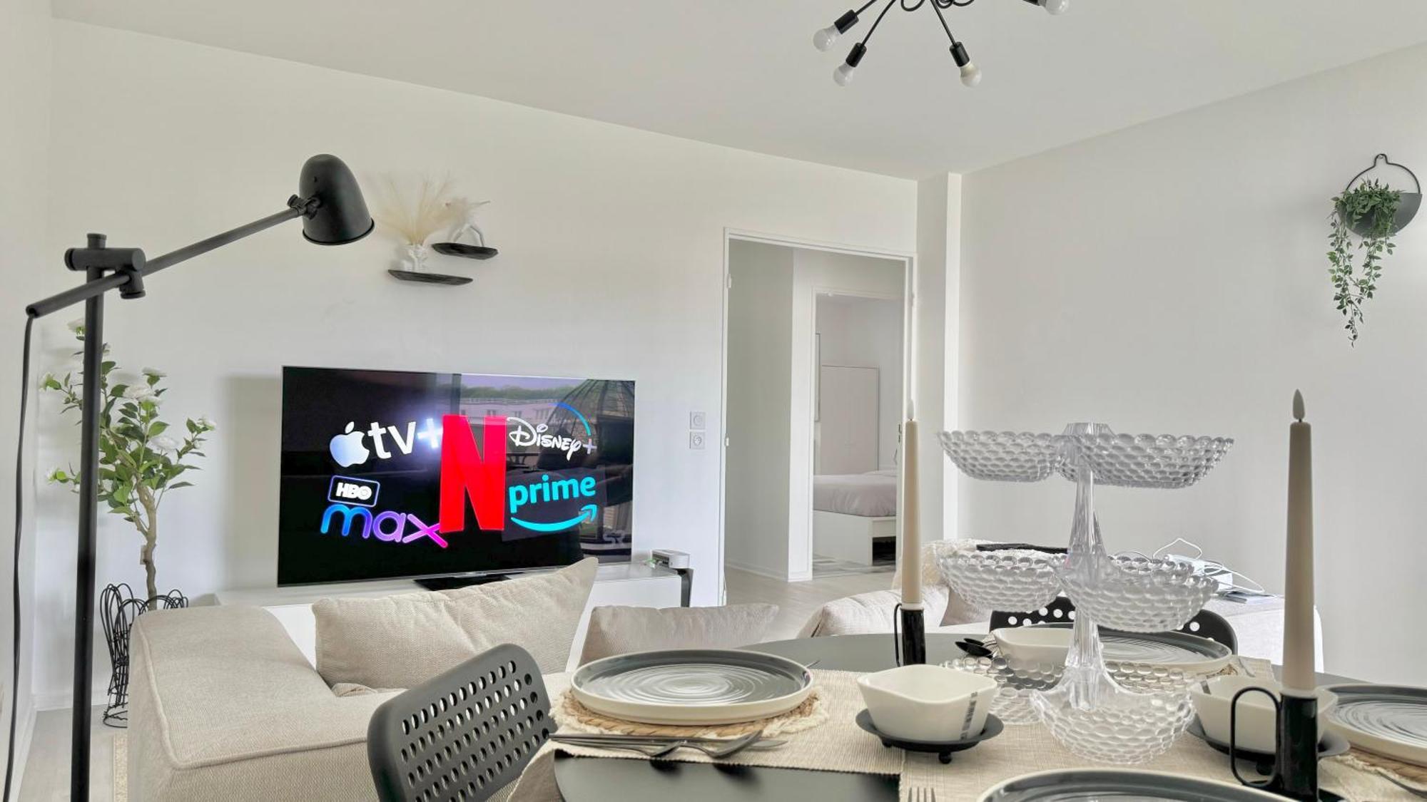 Chic Et Cosy Appartement Epure - T3 Courcouronnes Εξωτερικό φωτογραφία